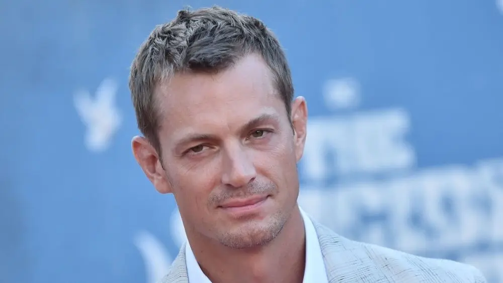 Joel Kinnaman arrives for the ÔSuicide SquadÕ Hollywood Premiere on August 02^ 2021 in Westwood^ CA
