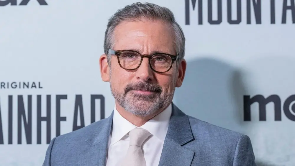 Steve Carell attends world premiere of HBO Original Film Mountainhead at Museum of Modern Art New York^ NY - May 22^ 2025