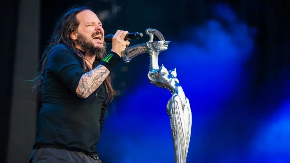 Jonathan Davis from Korn performs in concert at Rock im Park festival on June 3^ 2016 in Nuremberg^ Germany