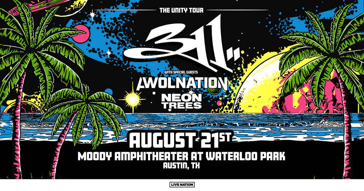 311: Unity Tour with special guests AWOLNATION & Neon Trees