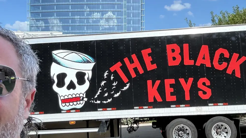 B-DOE and The Black Keys truck
