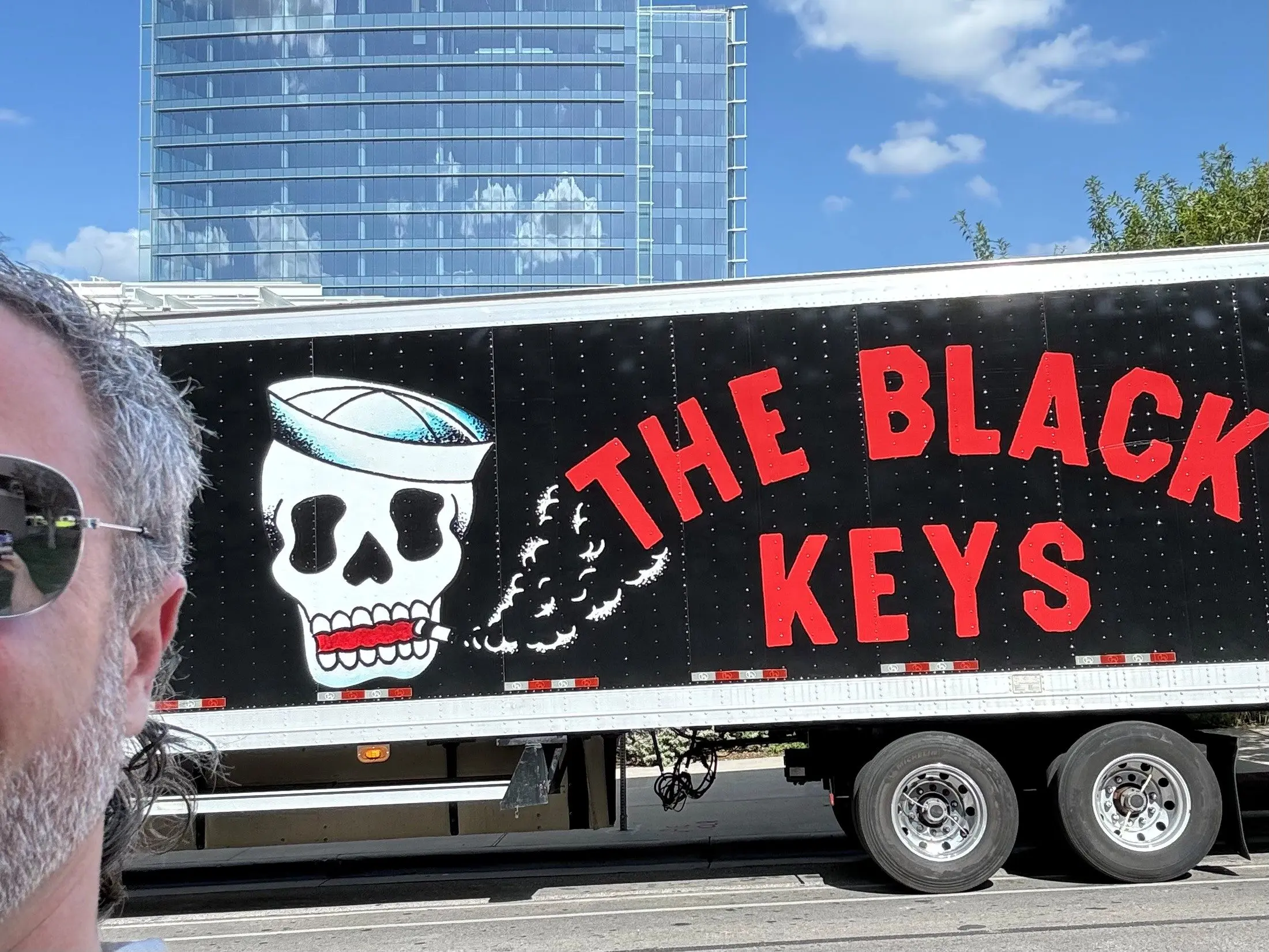 B-DOE and The Black Keys truck