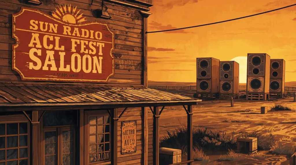 Sun Radio Solar Powered Saloon