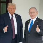 Israeli Prime Minister Netanyahu meets with President Trump at Mar-a-Lago