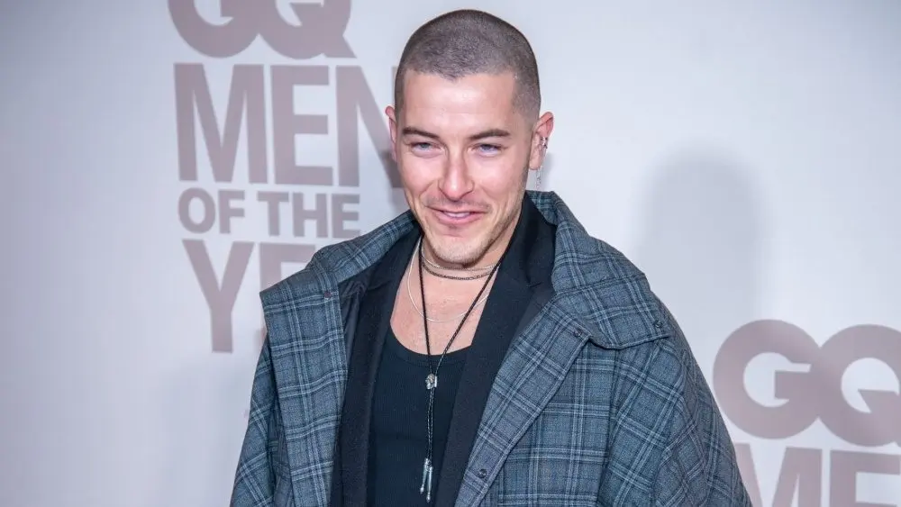 Taz Skylar attends the Men of the Year in Association with BOSS at The Royal Opera House London^ England^ UK - November 15^ 2023