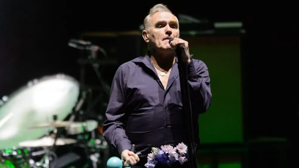 Morrissey performs in Hollywood^ Florida on January 22^ 2025.