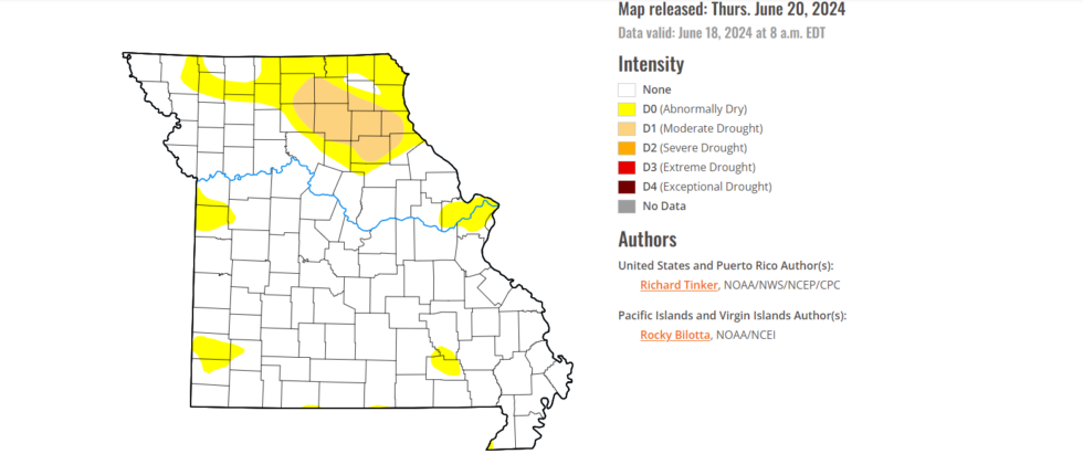 6-20-2024-missouri-drought-monitor-map-980x411