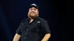 Luke Combs performs live at ao arena manchester uk. Manchester^ United Kingdom^ 17th october 2023