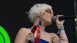 Maggie Rose performs at Bonnaroo music festival Manchester^ Tennessee USA - 06-17-2022