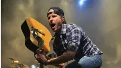 Dierks Bentley performs live at the Harley-Davidson 110th Anniversary Celebration in Milwaukee^ Wisconsin^ United States on August 30^ 2013