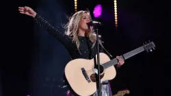 Kelsea Ballerini performs at the 2018 CMA Fest at Nissan Stadium on June 9^ 2018 in Nashville^ Tennessee.