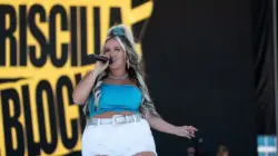 Priscilla Block performs in concert on April 5^ 2024 in Fort Lauderdale^ Florida as part of the Tortuga Music Festival.