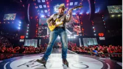 Las Vegas^ NV^ USA - September 21^ 2019: Zac Brown of Zac Brown Band performs at the 2019 iHeartRadio Music Festival.