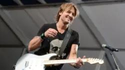 Keith Urban performs at the 2015 New Orleans Jazz and Heritage Festival. New Orleans^ LA - April 24^ 2015