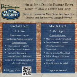 clintonmainstreetspring2026events