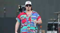 Hardy performs in concert during the "Can't Say I Ain't Country" Tour on July 20^ 2019 at Northwell Health at Jones Beach Theater in Wantagh^ New York. WANTAGH^ NY - JUL 20