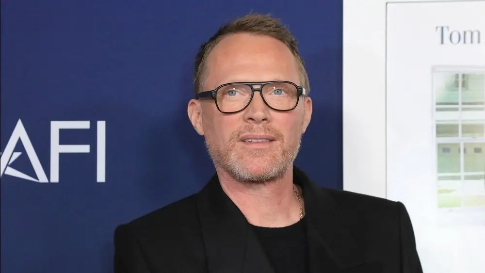 Paul Bettany at the 2024 AFI Fest premiere of Here at TCL Chinese Theatre IMAX LOS ANGELES^ CA - OCT 25^ 2024