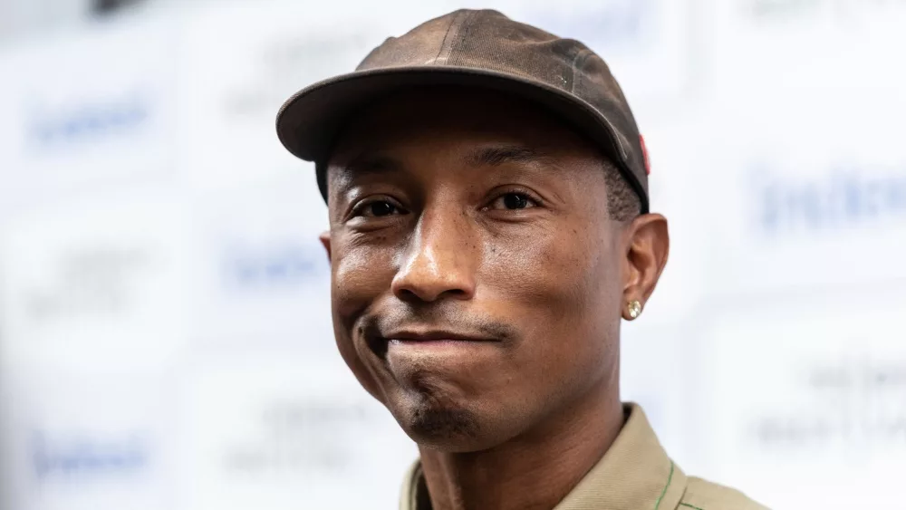 Pharrell Williams attends storytellers conversation during Tribeca Film Festival at BMCC. New York^ NY - June 10^ 2022