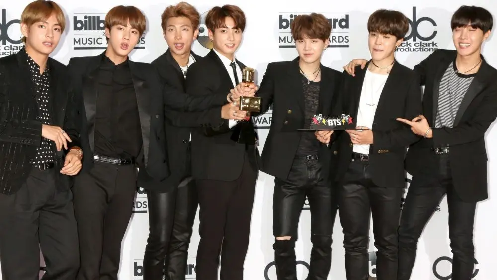 BTS at the 2017 Billboard Awards Press Room at the T-Mobile Arena on May 21^ 2017 in Las Vegas^ NV