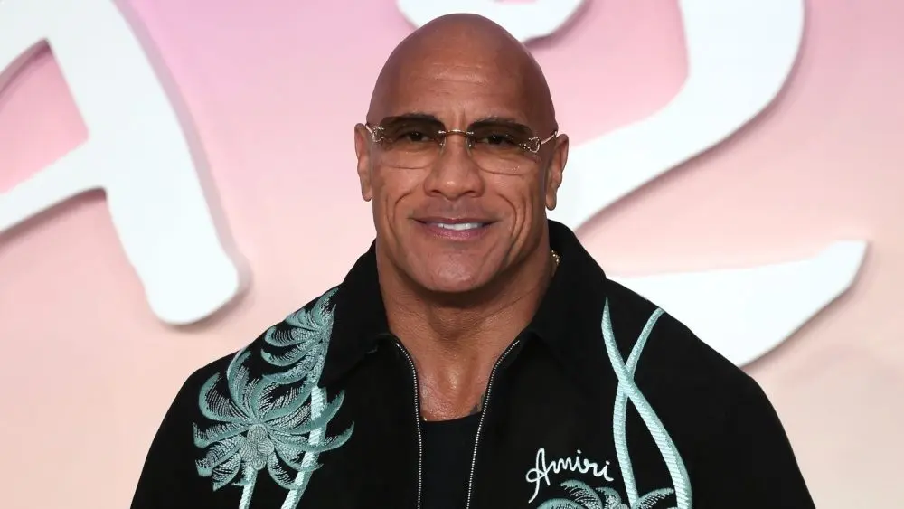 Dwayne Johnson attends the "Moana 2" UK Premiere at Cineworld Leicester Square in London^ England. London^ United Kingdom - November 24^ 2024