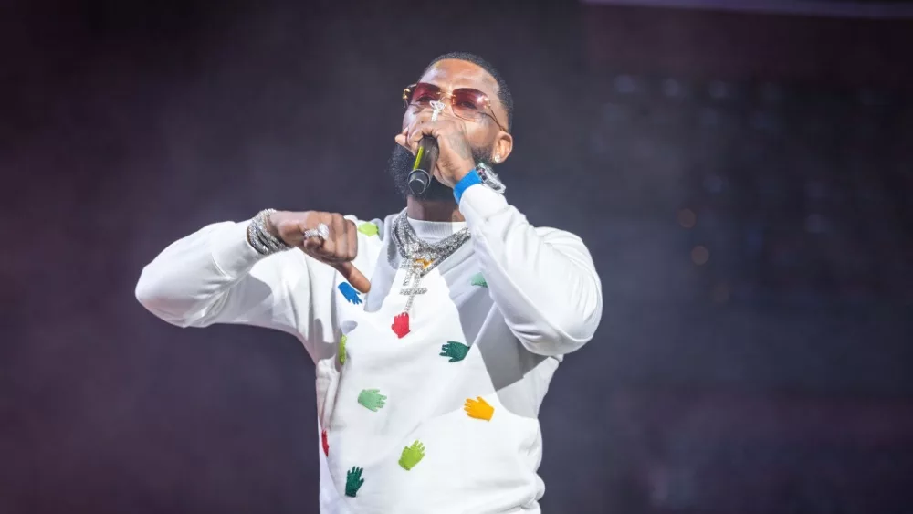 Gucci Mane during 2022 Legendz of the Streetz Miami tour at FLA Live Arena. Sunrise^ FL^ USA - Feb. 12^ 2022: