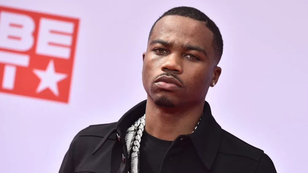 Roddy Ricch arrives for the 2021 BET Awards on June 27^ 2021 in Los Angeles^ CA