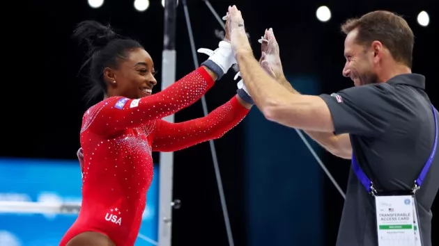 Simone Biles Wins 6th Worlds Title, Becomes Most Decorated Gymnast In ...