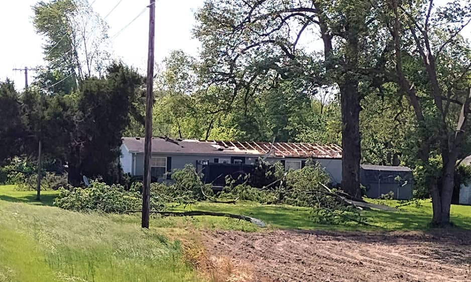 Weather Service Confirms EF2 Twister Hit Mount Carmel Crimebeat Your 1 Source of All News