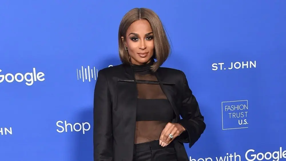 Ciara arrives for the Fashion Trust U.S. Awards on March 21^ 2023 in Hollywood^ CA