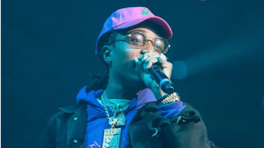 Rapper Quavo of the the trio group Migos performs at the 2nd annual V103 Winterfest concert on December 10th^ 2016 at the Philips Arena in Atlanta^ Georgia - USA