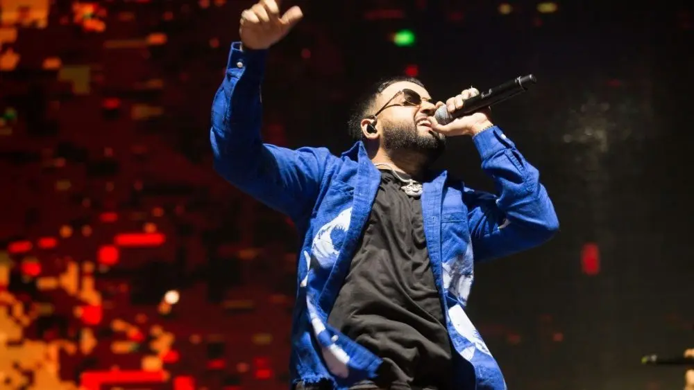 Navraj Singh Goraya aka his stage name Nav (stylized as NAV) is a Canadian hip hop recording artist and record producer from Rexdale^ Ontario^ Canada. San Francisco^ CA/USA - 3/31/18