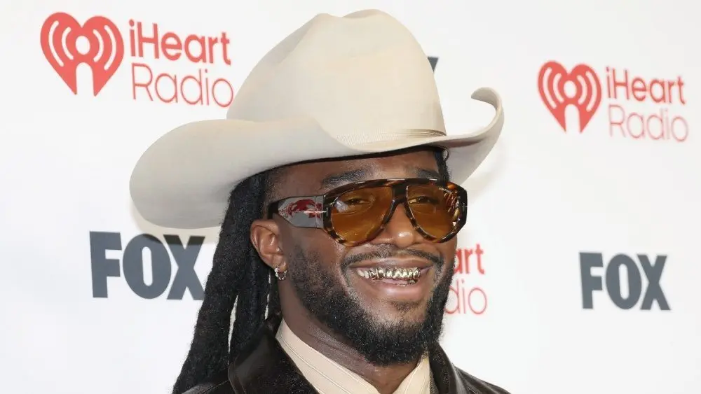 Shaboozey at the 2026 iHeartRadio Music Awards at Dolby Theatre LOS ANGELES^ CA - MARCH 26^ 2026