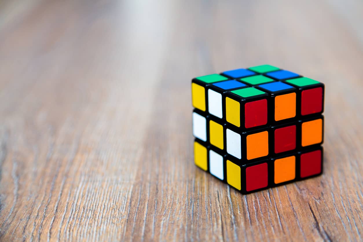 rubiks-cube-on-the-white-or-wooden-background
