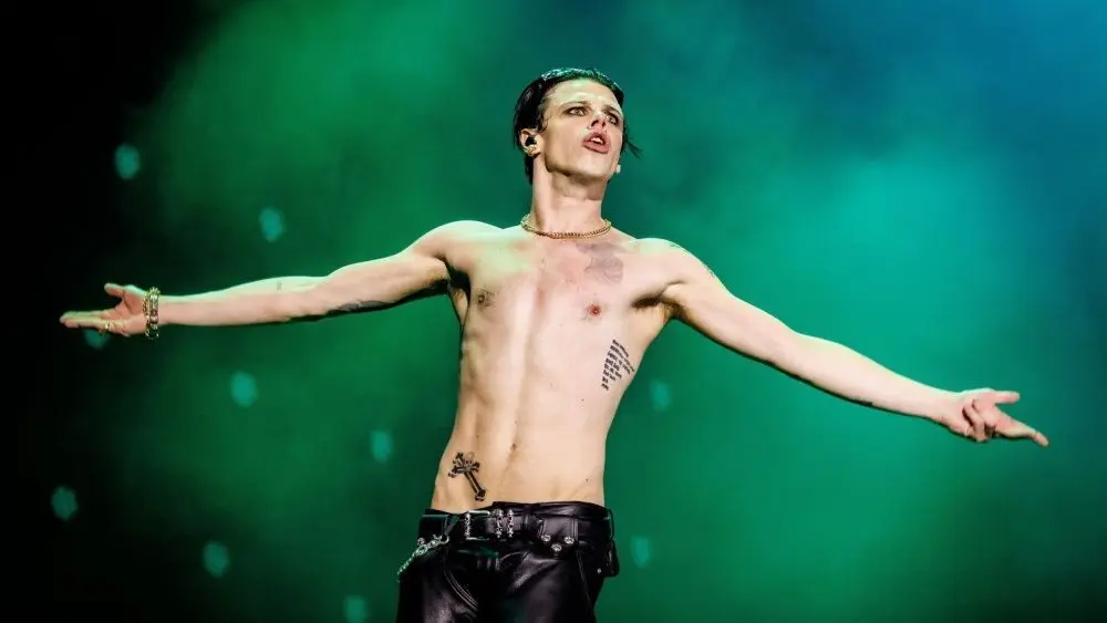 Concert of Yungblud 5 July 2025. Rock Werchter Festival