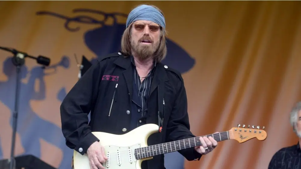 Tom Petty and the Heartbreakers perform at the 2017 New Orleans Jazz and Heritage Festival. New Orleans^ Louisiana - April 30^ 2017