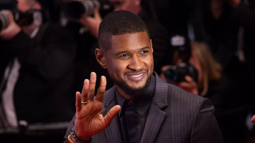 Usher attends a screening of 'Hands Of Stone' at the annual 69th Cannes Film Festival; Cannes^ France - 16 MAY 2016.