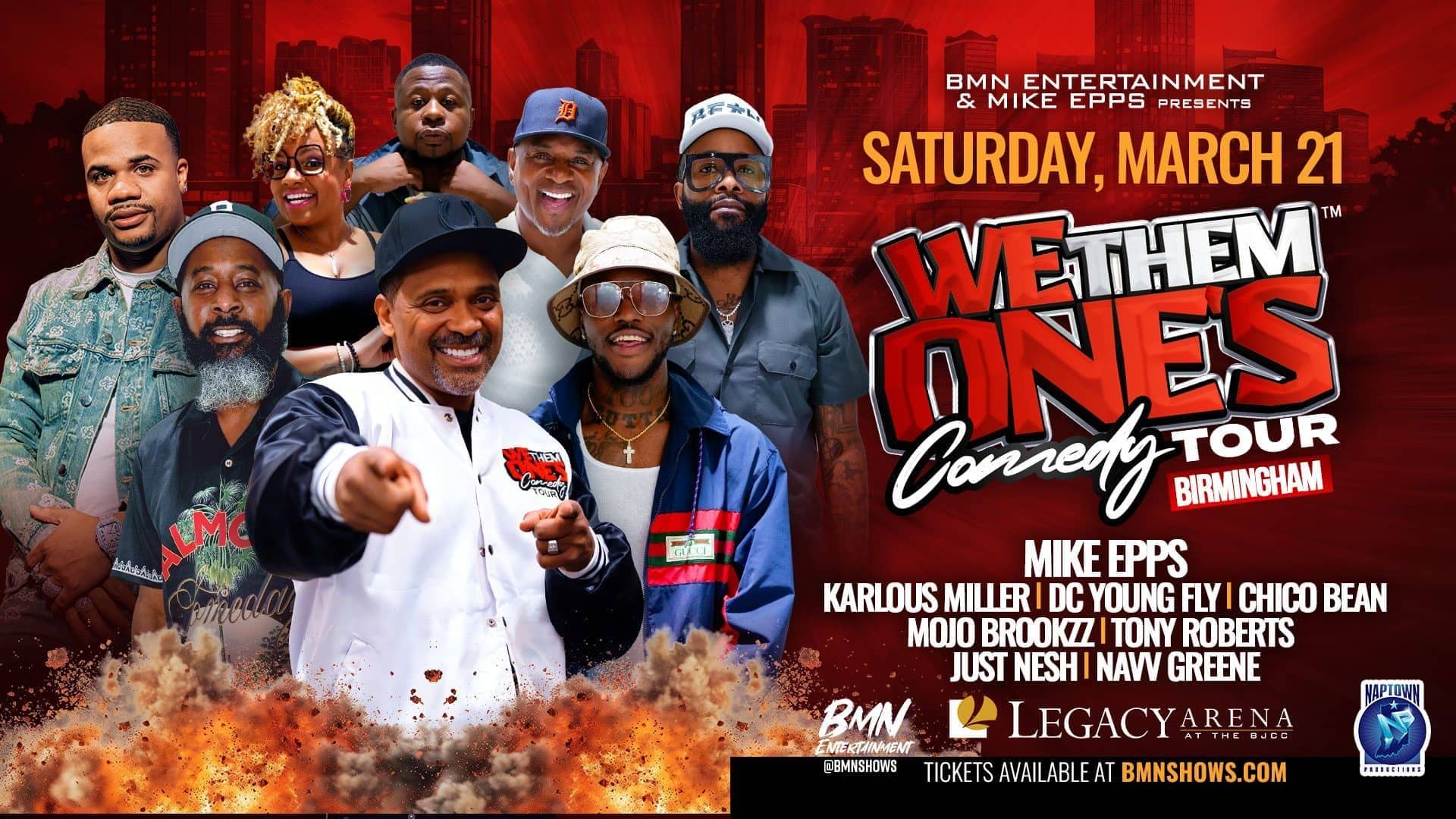 We Them Ones Comedy Tour – 957 Jamz