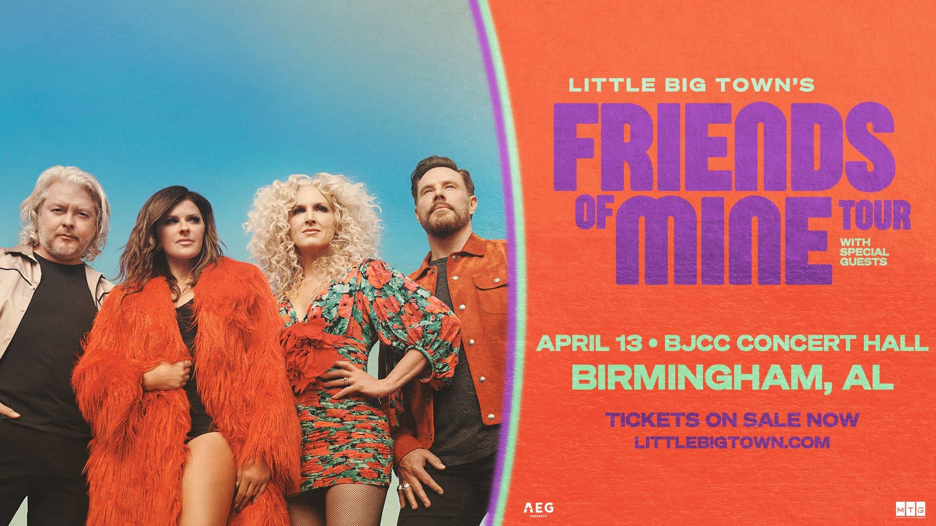 Little Big Town “Friends of Mine Tour” WZZK Birmingham, AL