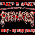 NEW Steals & Deals: Scary Acres – Combo Pass for All 3 Haunted Attractions for $20