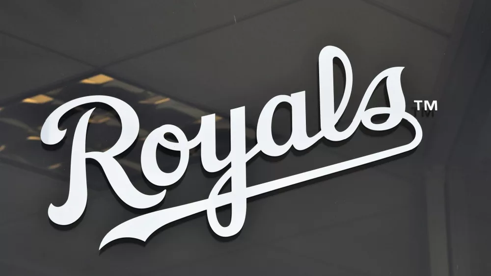 Sign for the Kansas City Royals at Surprise Stadium Surprise Arizona 3/2/19