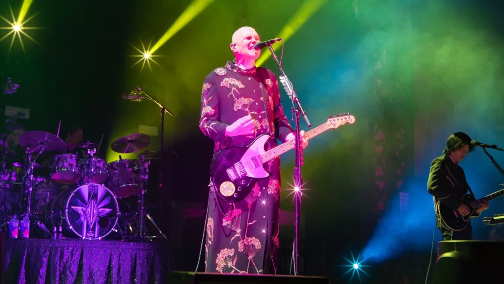 The Smashing Pumpkins band perform at Beale Street music festival Memphis^ Tennessee USA - 04-30-2022