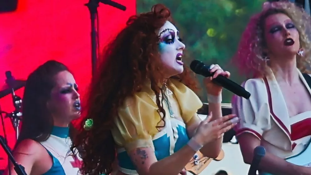 Chappell Roan performs at Bonnaroo music festival. Manchester^ Tennessee USA - 06-16-2024