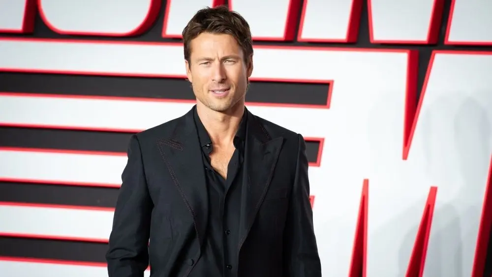 Glen Powell attends "The Running Man" UK Premiere at Odeon Luxe Leicester Square London^ England^ UK - November 5^ 2025