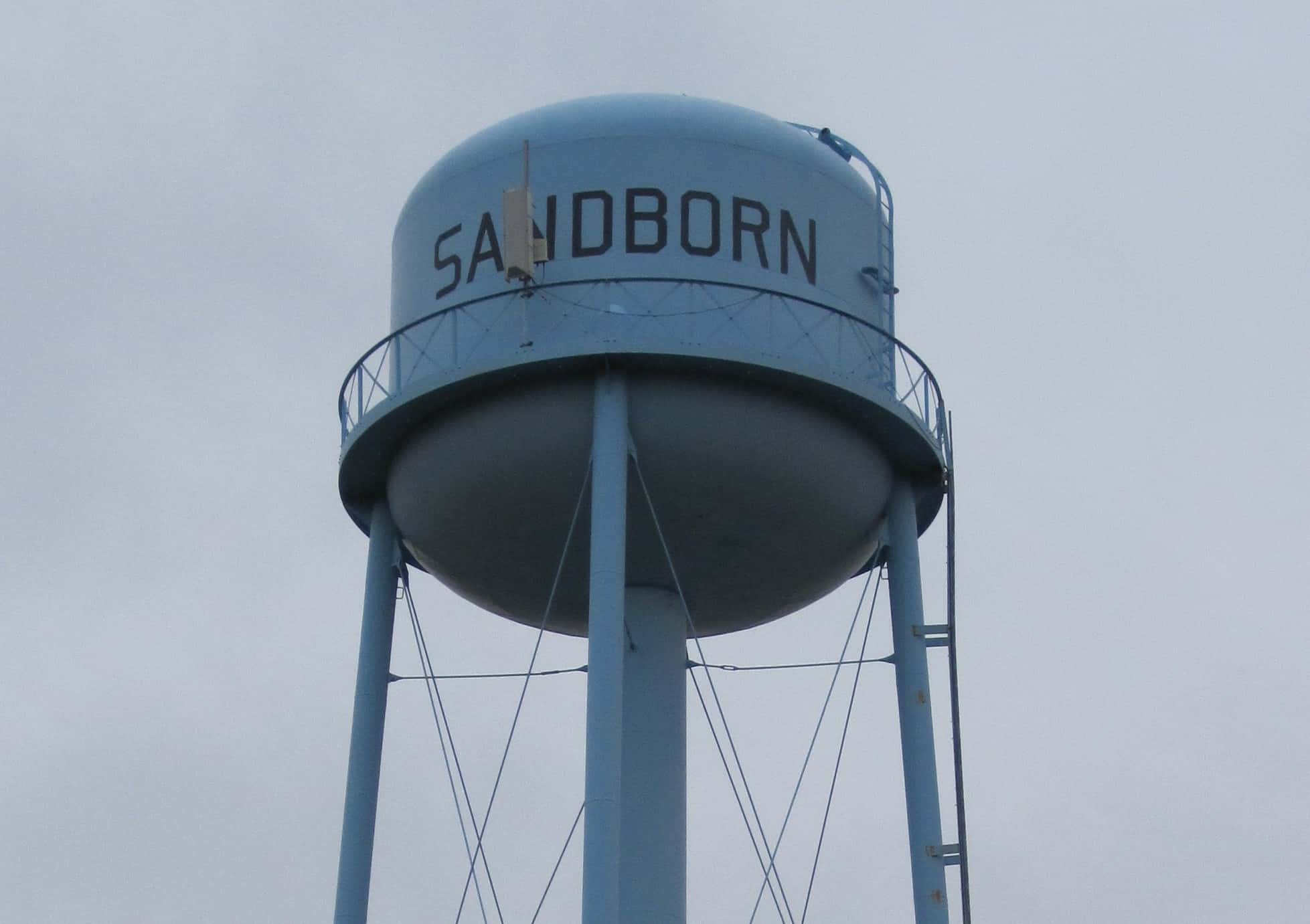 sandborn-water-tower