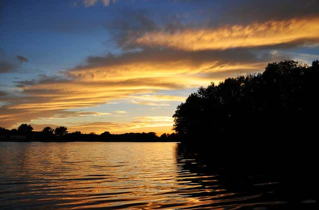 west-boggs-lake-sunset