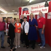 SUZANNE CROUCH AT GOP HQ IN WASHINGTON 2