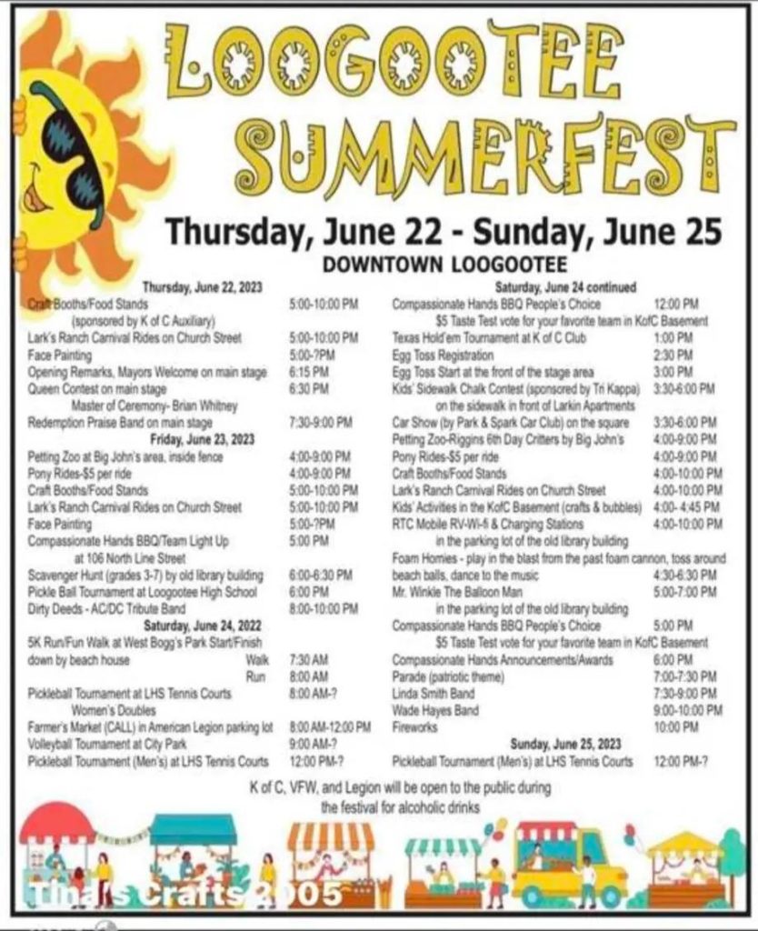 20th Annual Loogootee Summerfest Kicks Off Tonight in Downtown