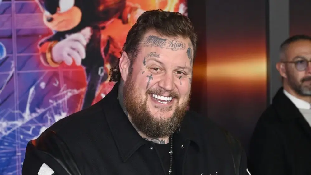 Jelly Roll at the premiere for Sonic the Hedgehog 3 at the TCL Chinese Theatre. LOS ANGELES^ CA. December 16^ 2024