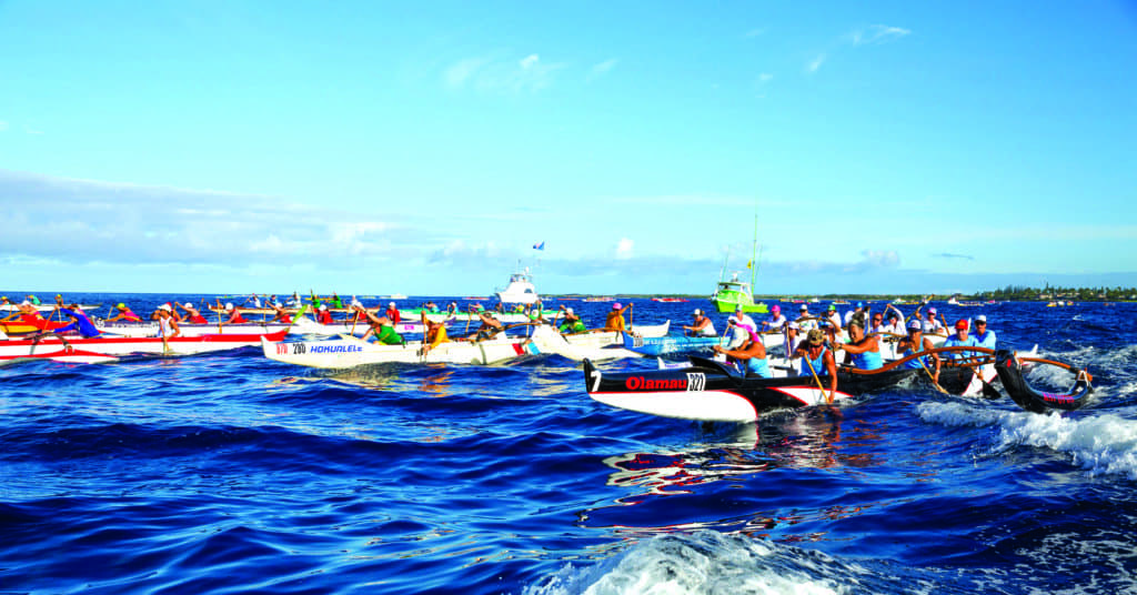 Queen Lili'uokalani Outrigger Canoe Race Returns to Kona KPUA