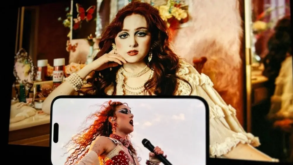 Kayleigh Rose Amstutz^ known professionally as Chappell Roan. Toronto^ Canada - October 17 2024